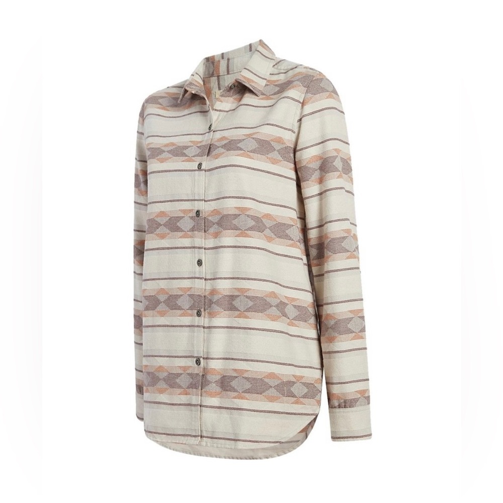 Woolrich Quinella Jacquard Button Down Long Sleeve Women’s XL